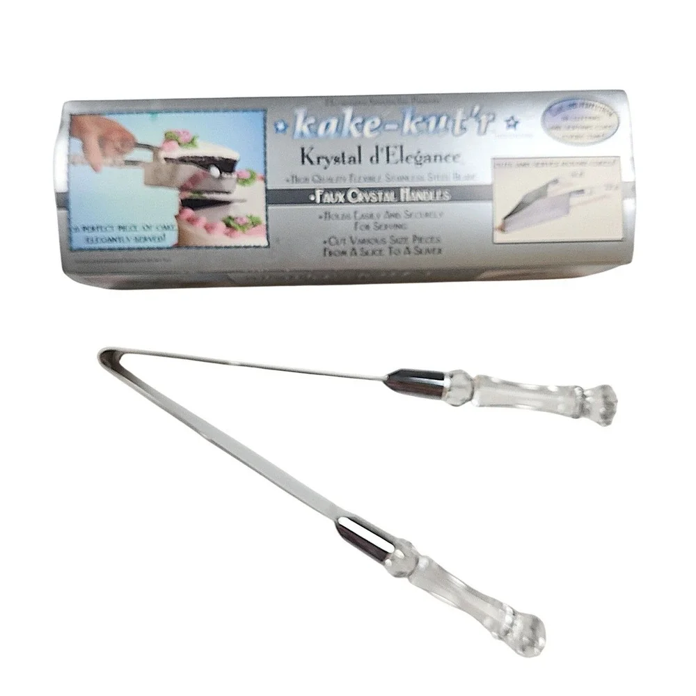 Perfect‎ Cake Cutter Server Debbie Meyer Kake Kut'r V shape Triangle